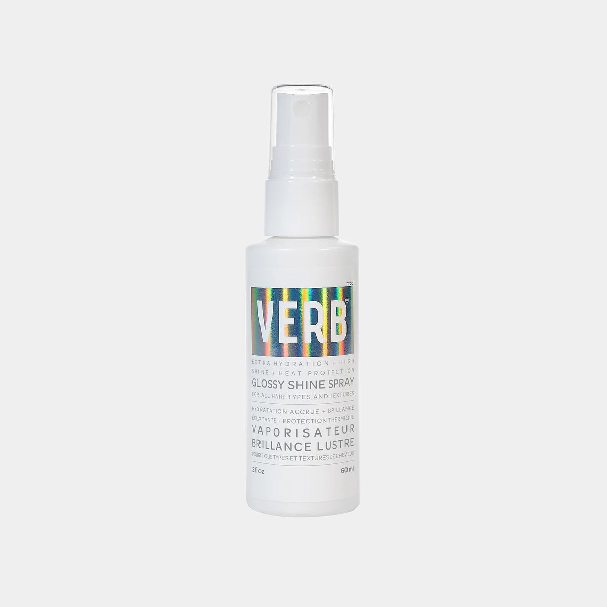 Glossy Shine Spray with Heat Protection