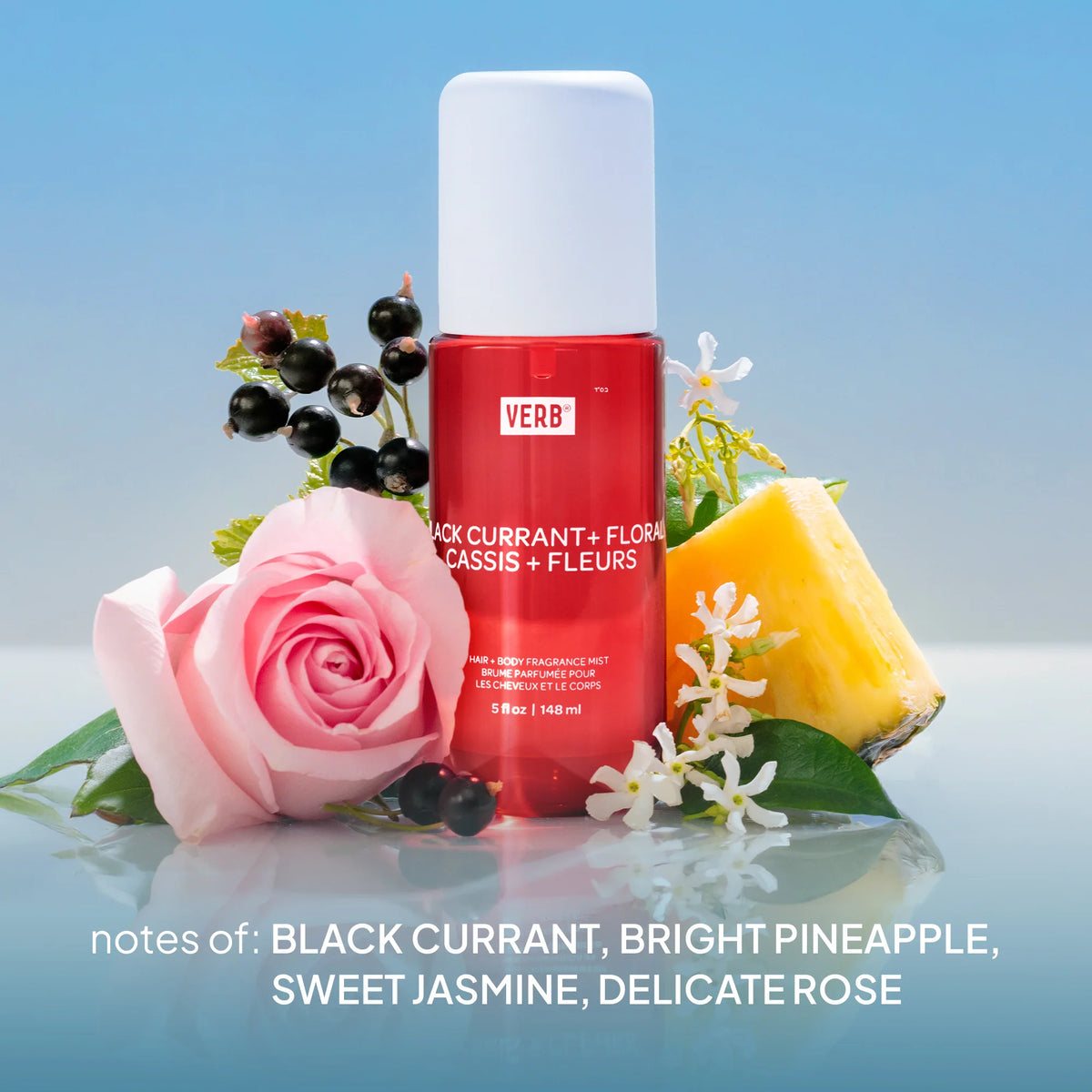 Black Currant & Floral Hair and Body Fragrance Mist